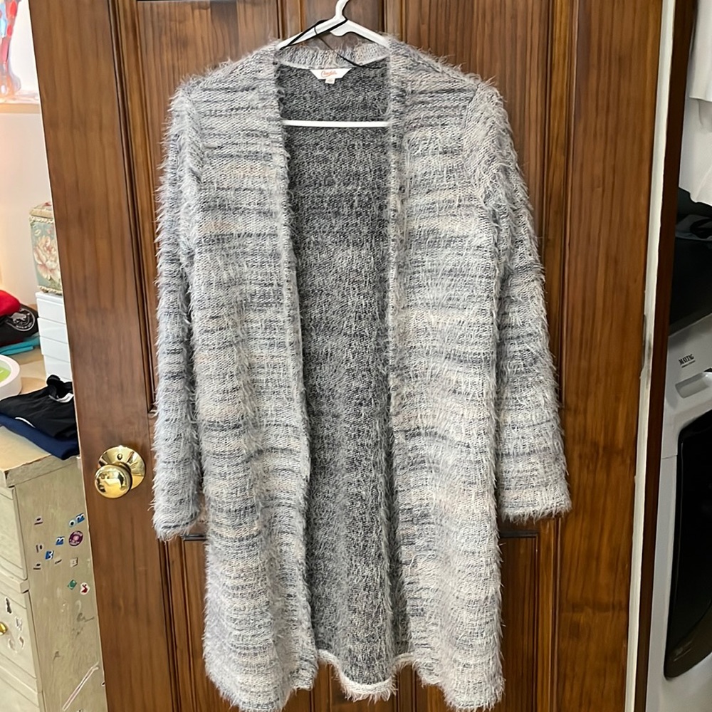 Candies long open feint sweater Junior XS